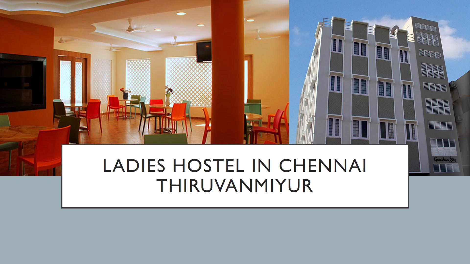 Ladies Hostel in Chennai