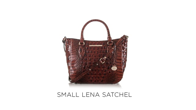 NWT BRAHMIN SMALL LINCOLN SATCHEL PECAN MELBOURNE HARD TO FIND!!!!!