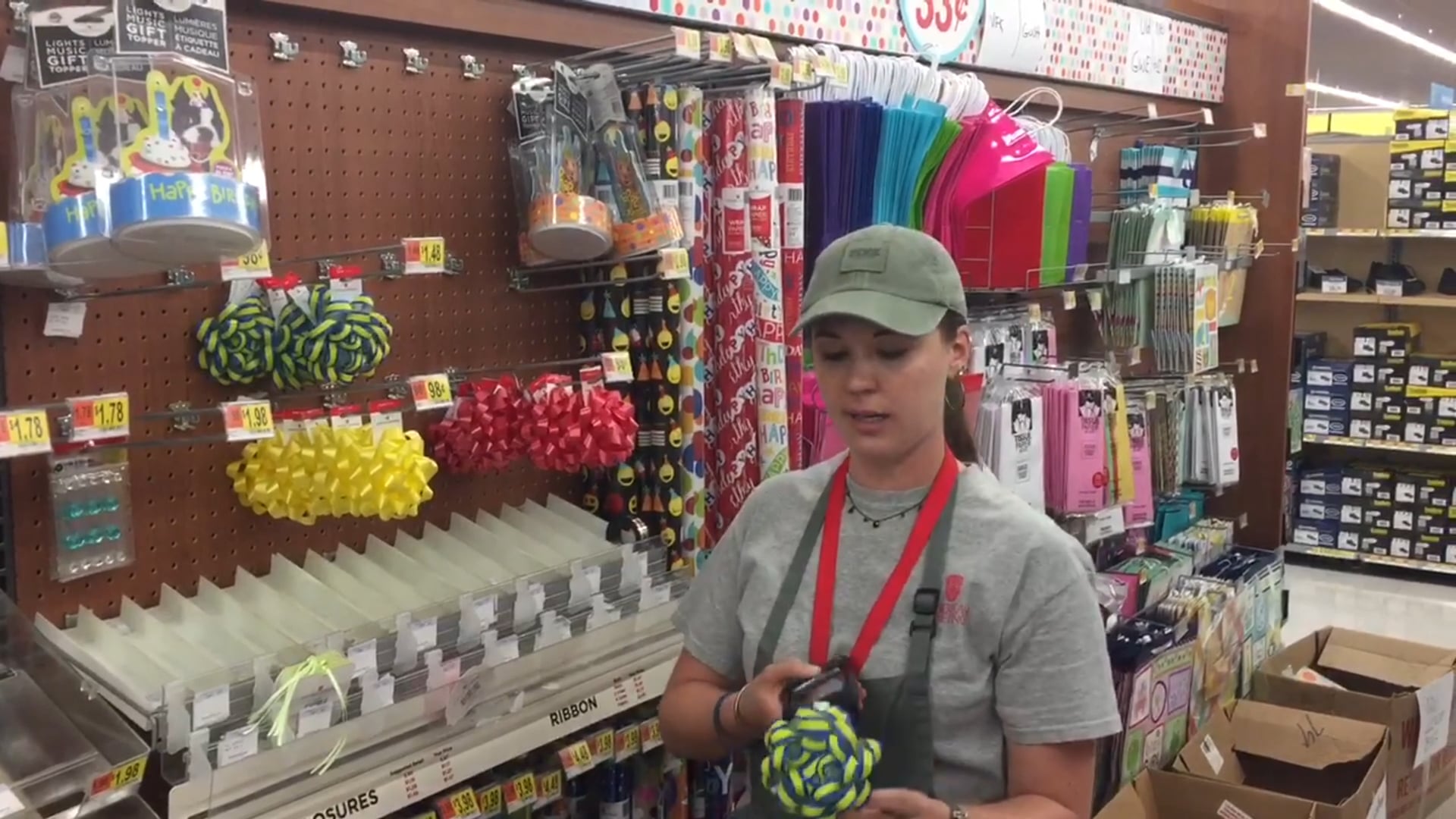 Walmart gift wrap revision on Vimeo