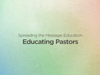 Educating Pastors