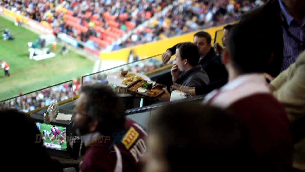 State of Origin Corporate Box Suncorp Stadium on Vimeo