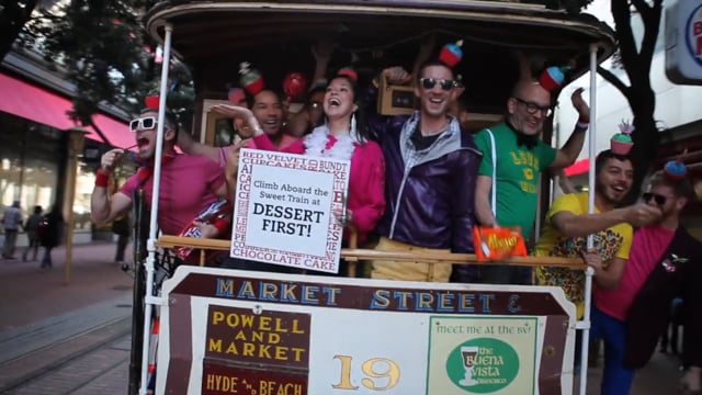 Project Open Hand Dessert First Promo "Climb Aboard the Sweet Train"