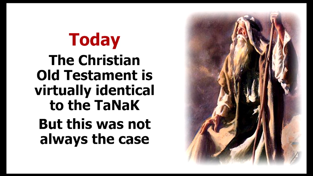 How We Got Part of the Old Testament