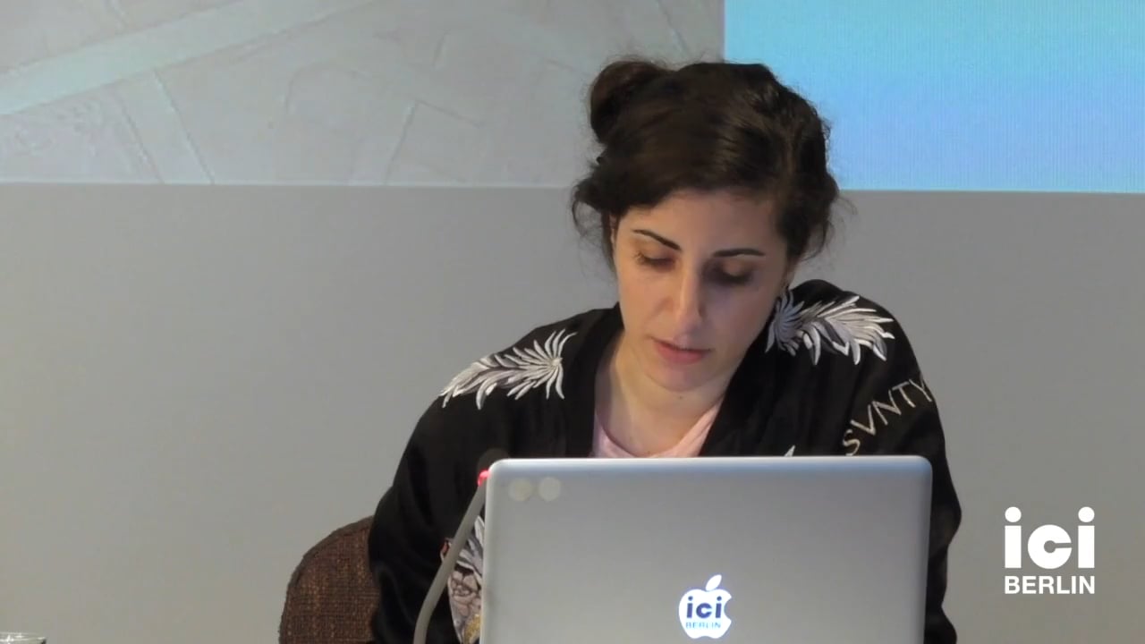 Talk by Nadine Hattom (Panel II)