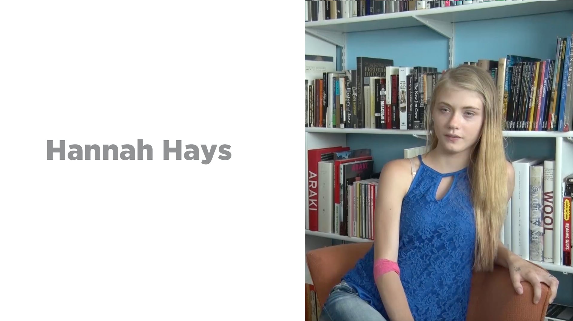 Interview with Hannah Hays in Dave Naz.