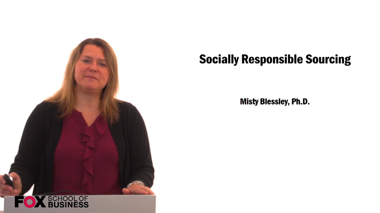 Socially Responsible Sourcing