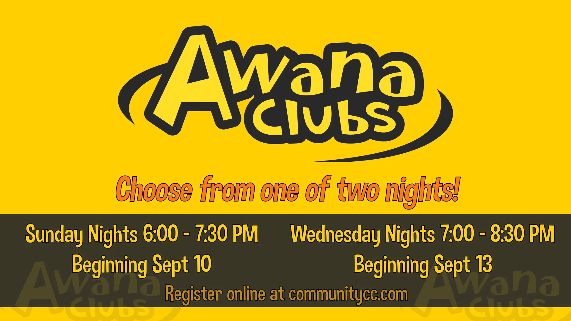 Awana Promo Aug 2017 on Vimeo
