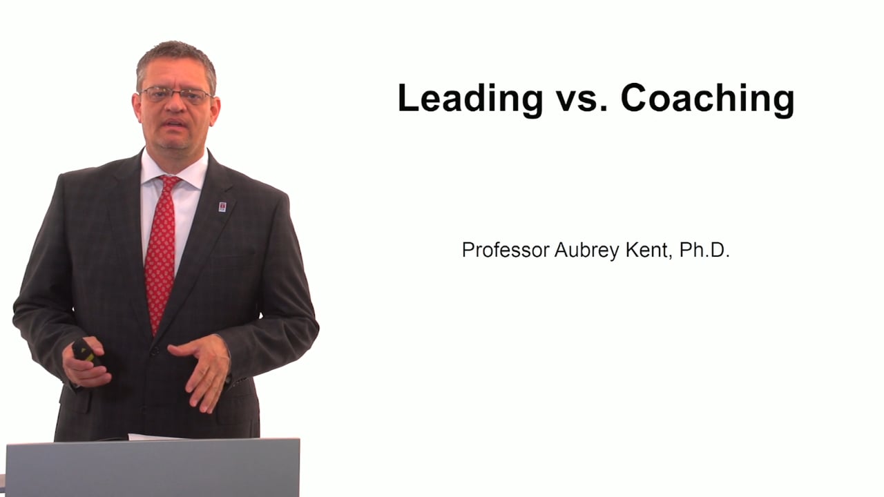 Leading vs Coaching