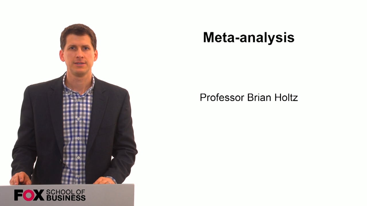 Meta-analysis