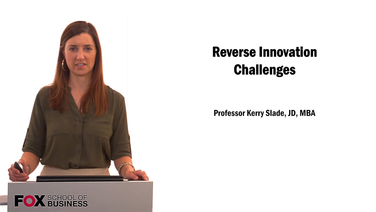 Reverse Innovation Challenges