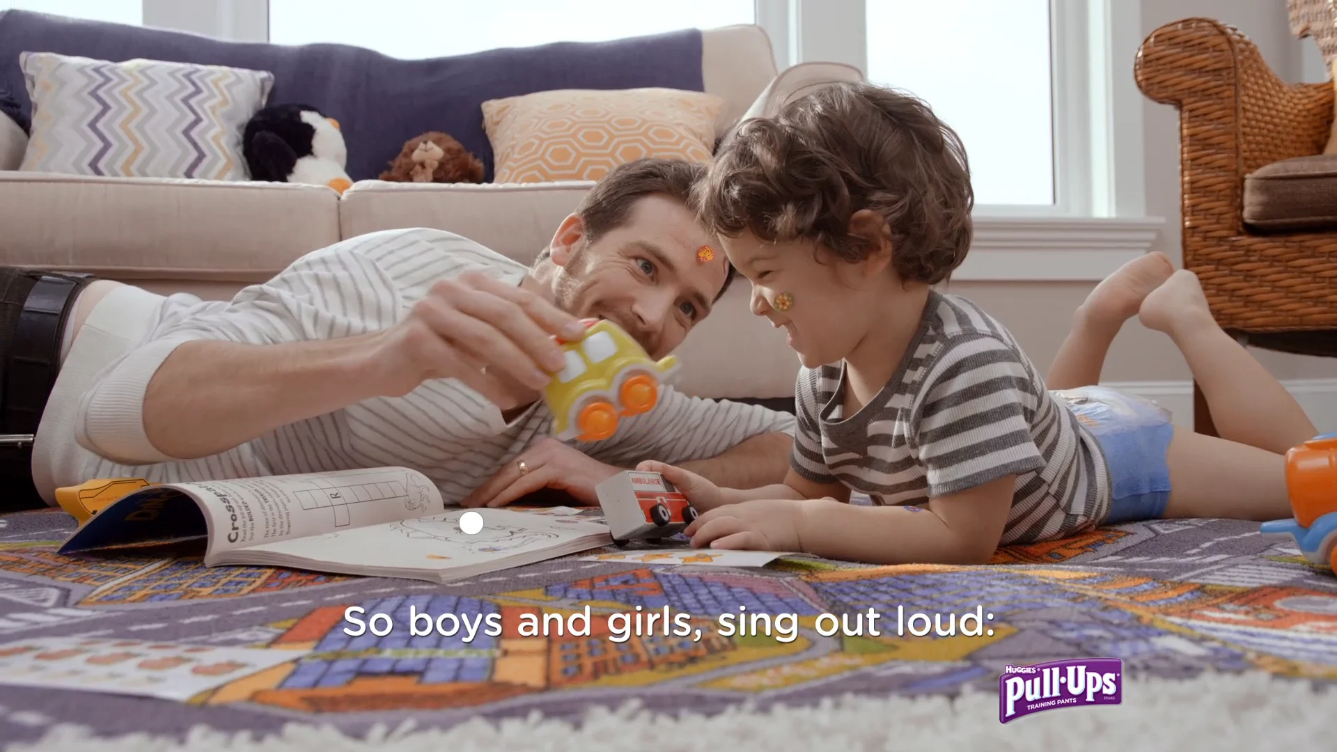 Huggies Pull-Ups Night Time Training Pants on Vimeo