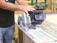 Cutting Kinon® with a Track Saw