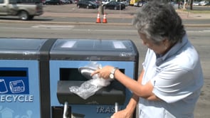 Big Belly Automated Trash Bins