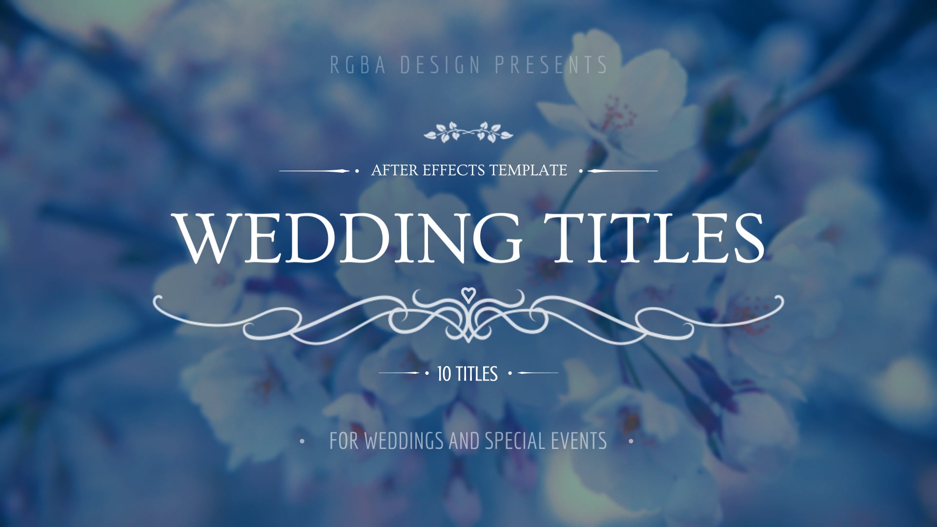 Wedding after effects проекты