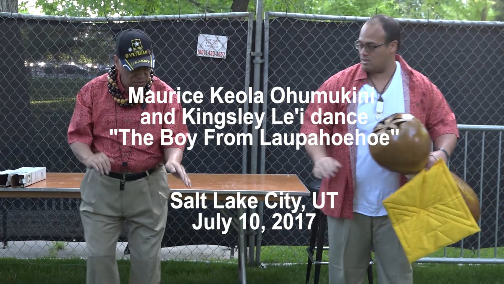 Maurice Keola Ohumukini performs "The Boy from Laupahoehoe" on Vimeo