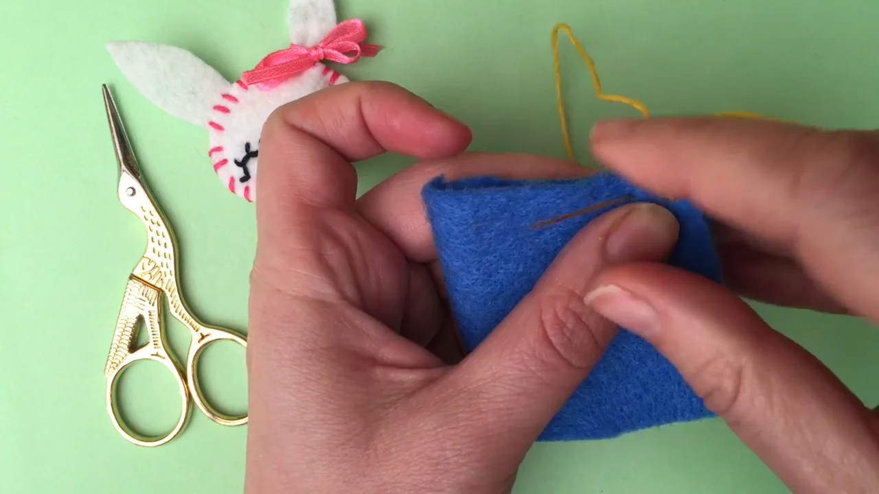 12. Overstitch How To Basic Sewing (Hand Embroidery & Hand Sewing) on