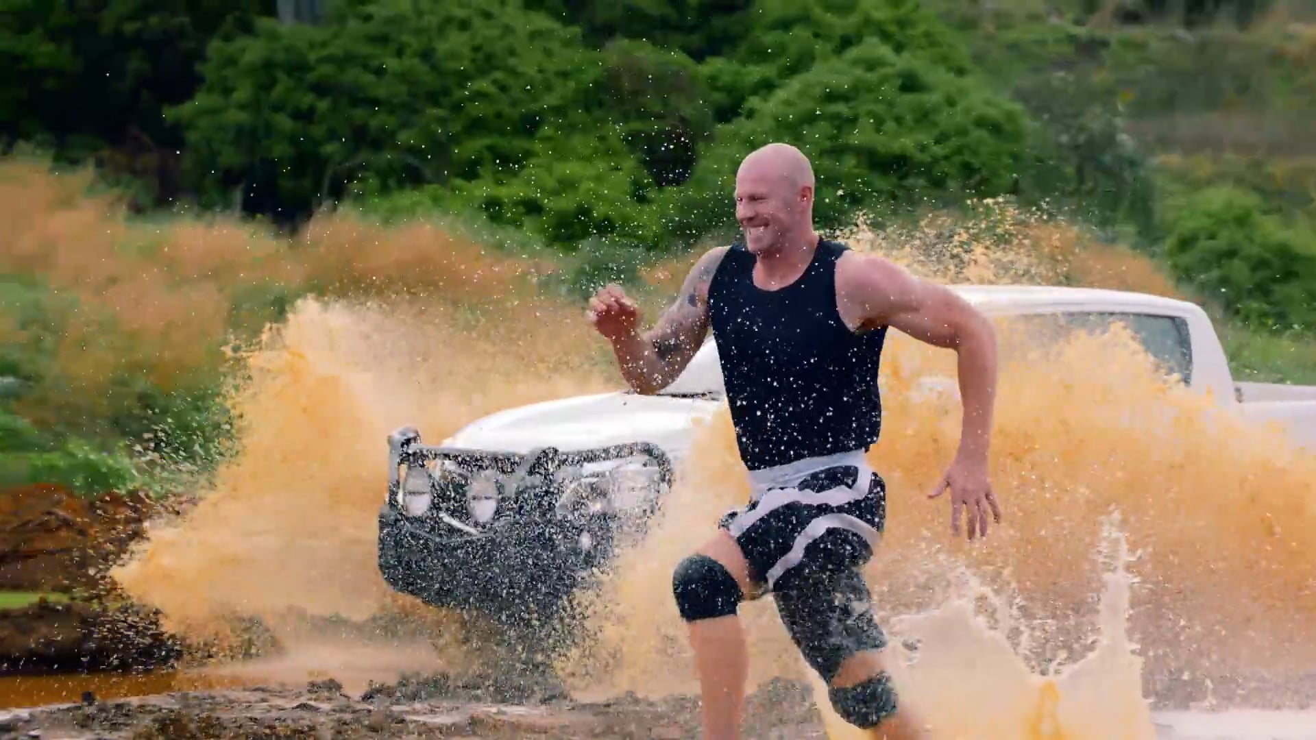 Barry Vs BT50 | Round 1 | The Mud Challenge