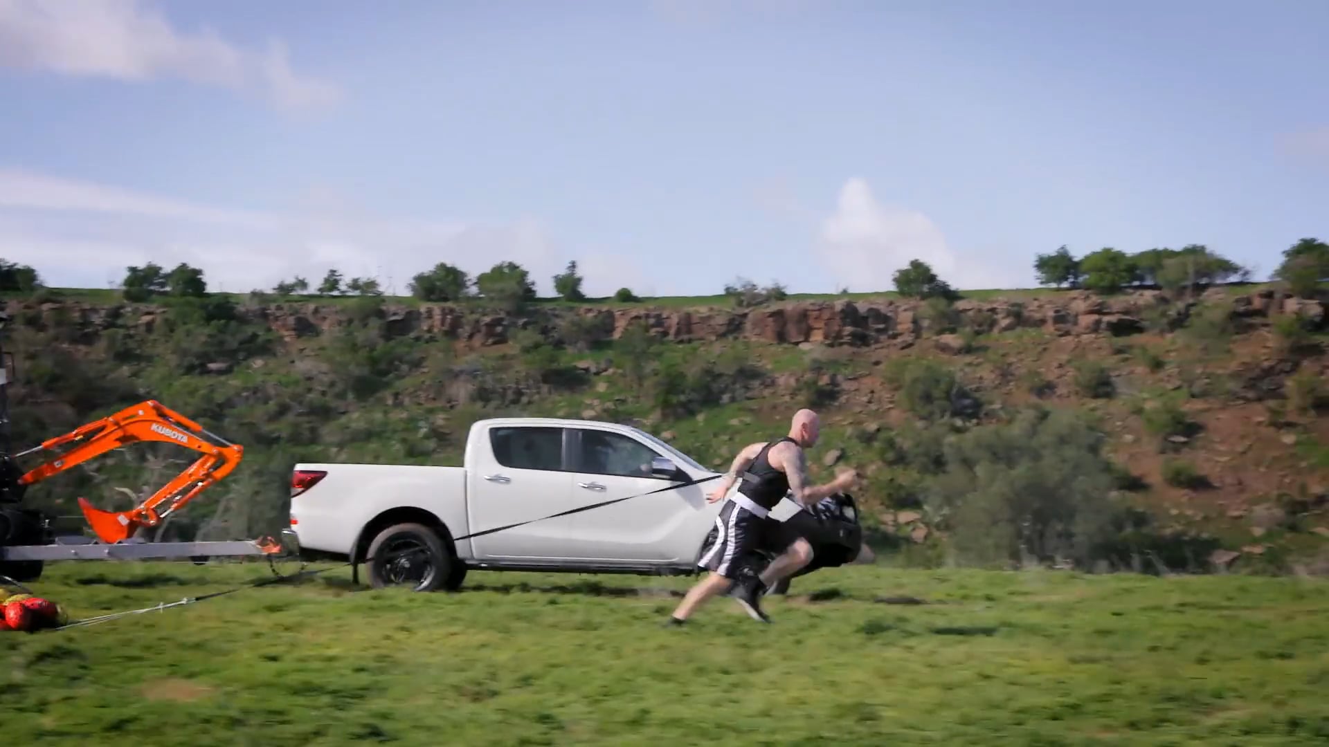 Barry Vs BT50 | Round 2 | The Towing Challenge