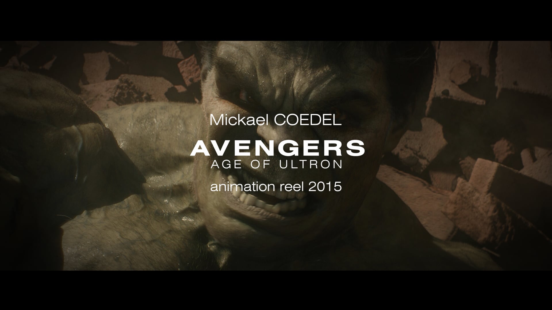 AVENGERS: AGE OF ULTRON - Animation Reel - 2015 - Mickael Coedel