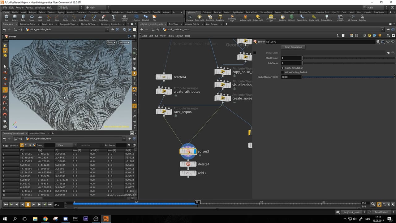 Houdini sticking particles to surfaces on Vimeo