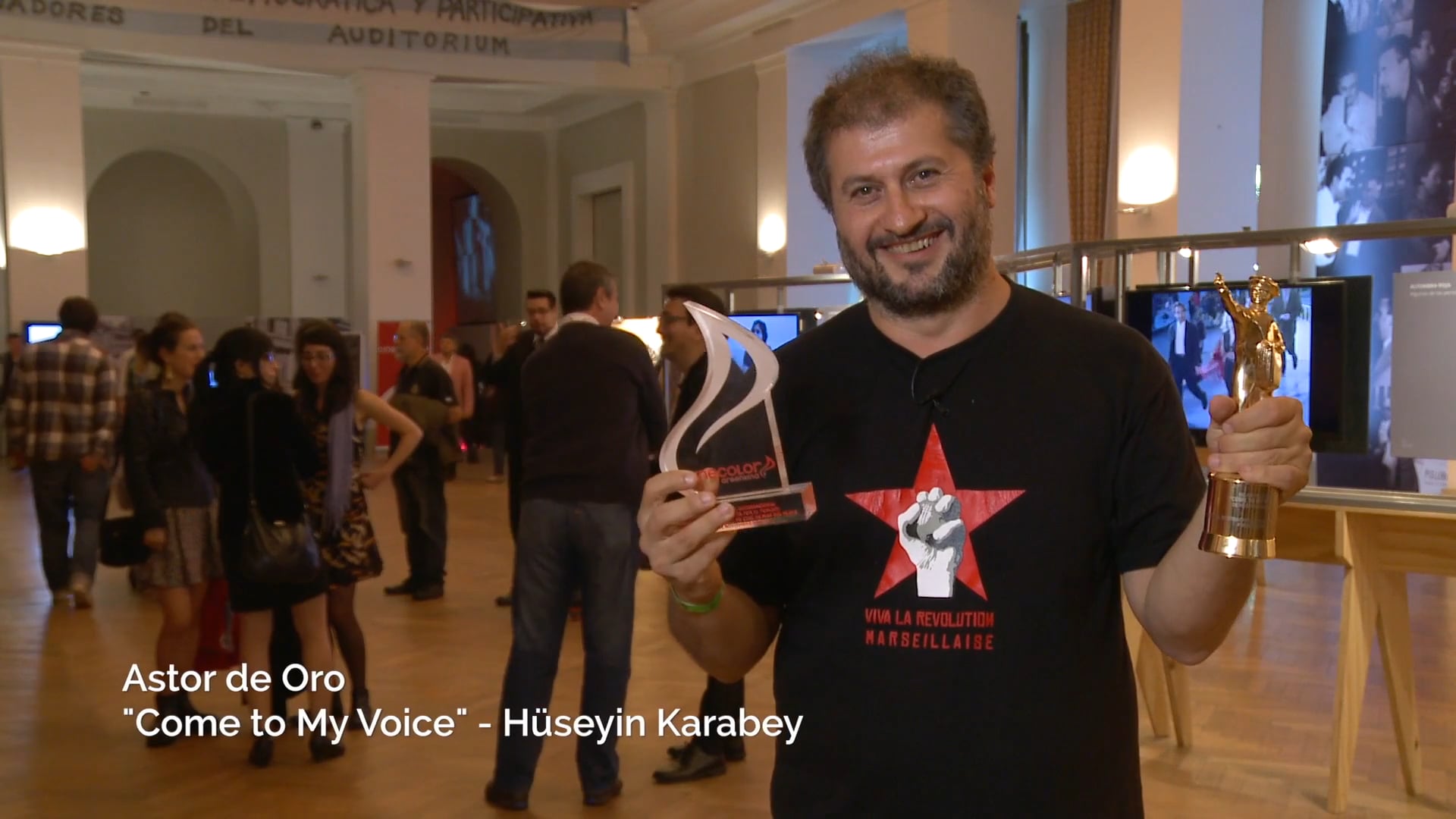 29º Festival - Un flash:  Astor de Oro para «Come to my voice» de Hüseyin Karabey