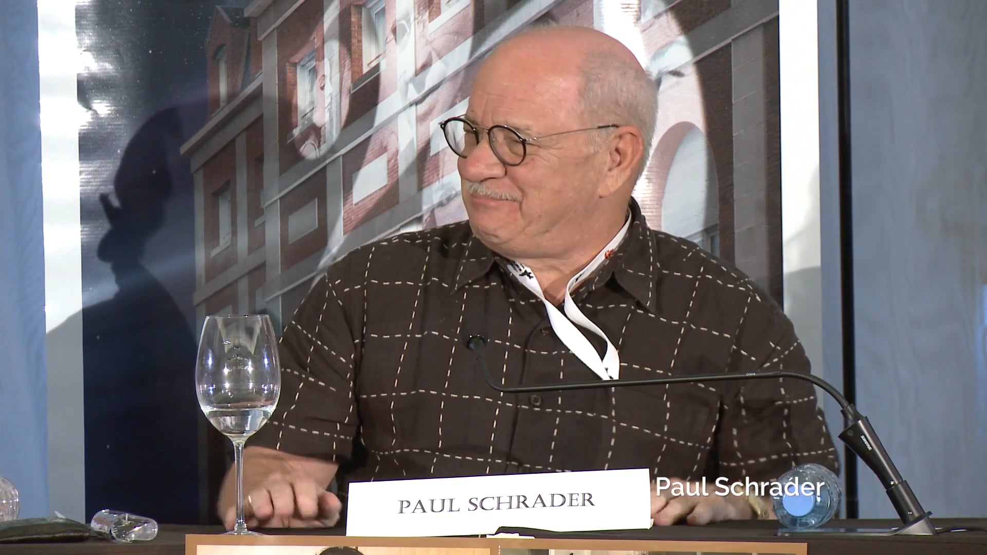 29º Festival - Un flash: Charla con Maestros: Paul Schrader