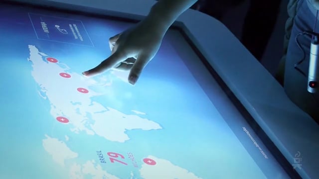 Oi Telecom Museum - Interactive Table on Vimeo