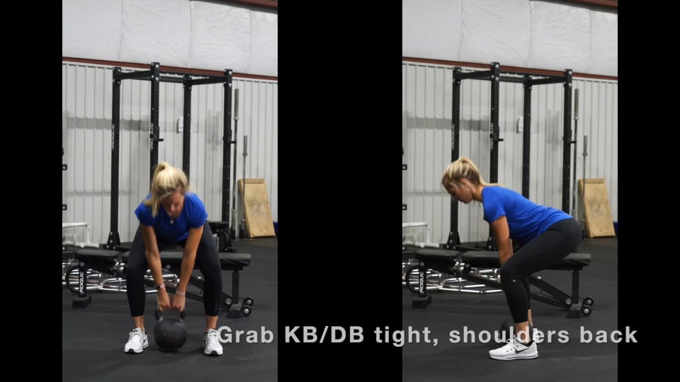 KB/DB Deadlift on Vimeo