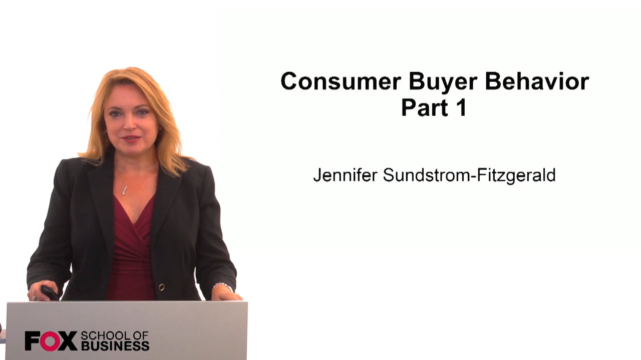 Consumer Buyer Behavior Part 1