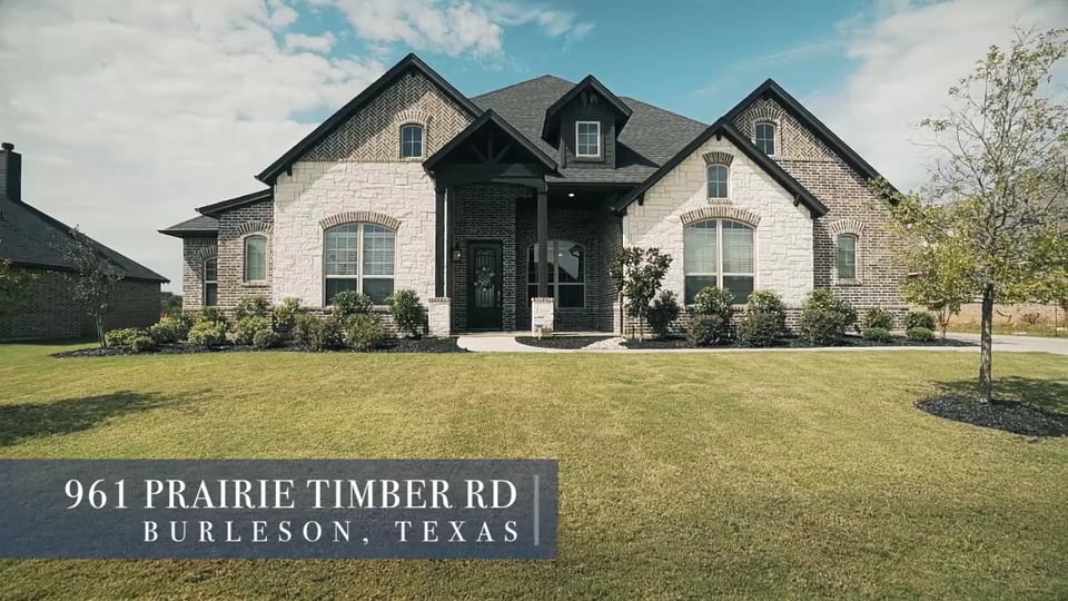 961 Prairie Timber Rd. Burleson, Texas on Vimeo
