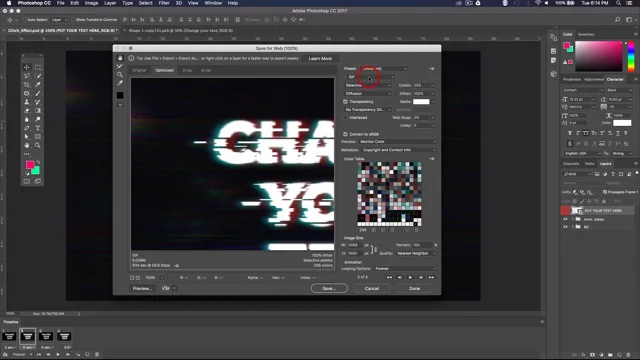 Animated Glitch Effect - Editable PSD File — Made by Mighty