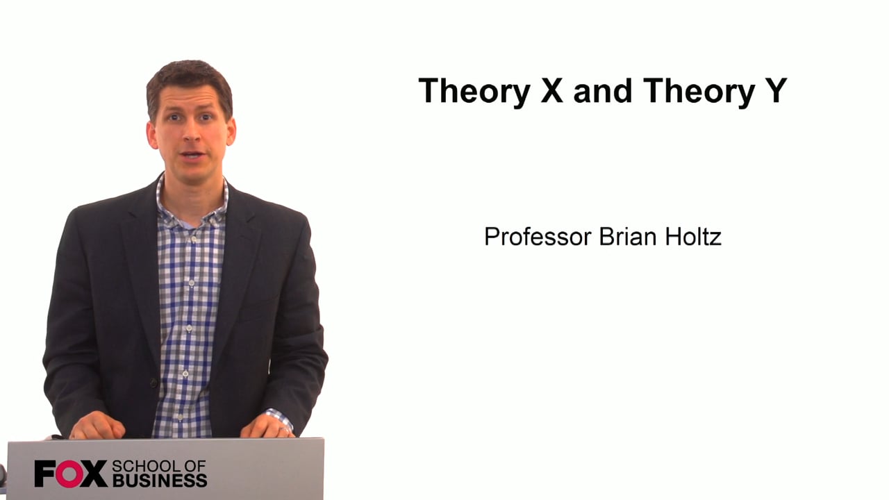 Theory X and Theory Y