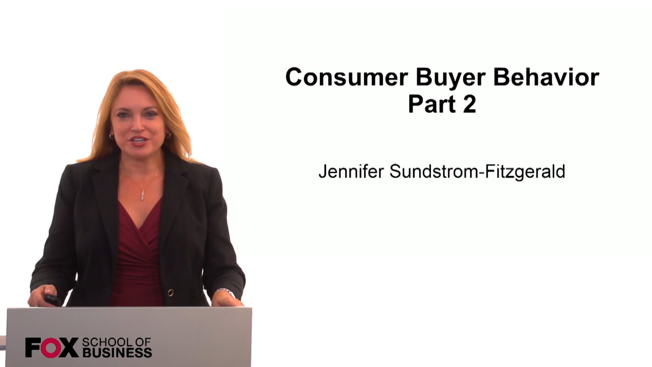 Consumer Buyer Behavior Part 2