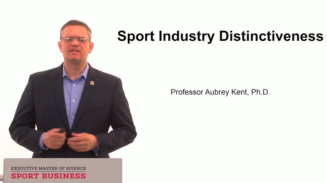 Sport Industry Distinctiveness