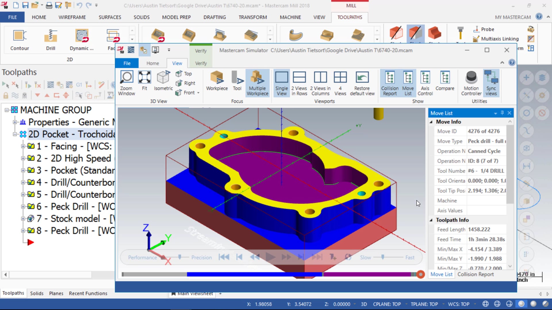 Toolpath and Machining Management