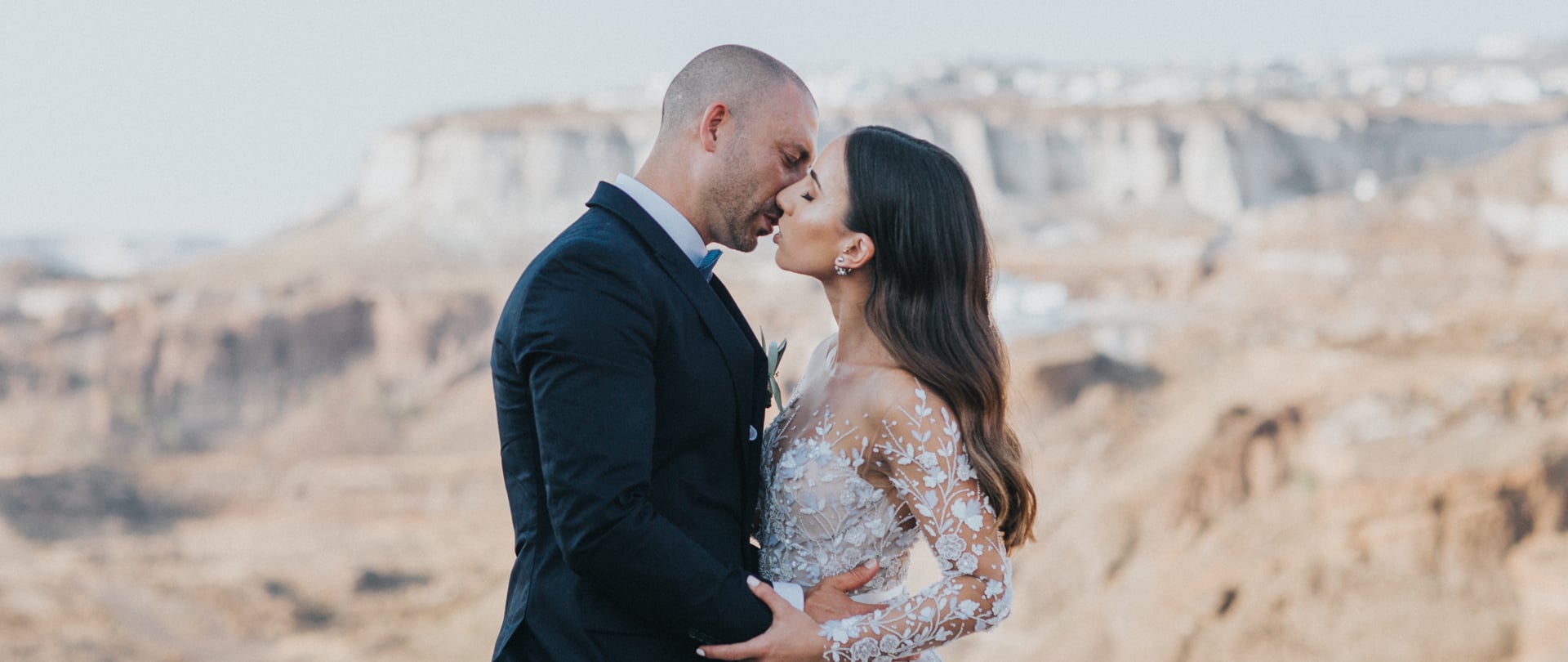 Julia & Hasan Wedding Video Filmed at Santorini, Greece