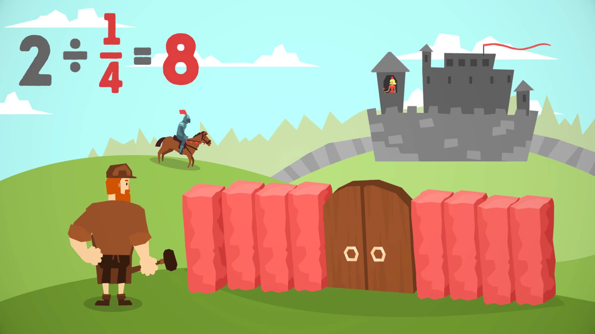 Numberock Divide to Fraction Learning Math Music Animation Video on