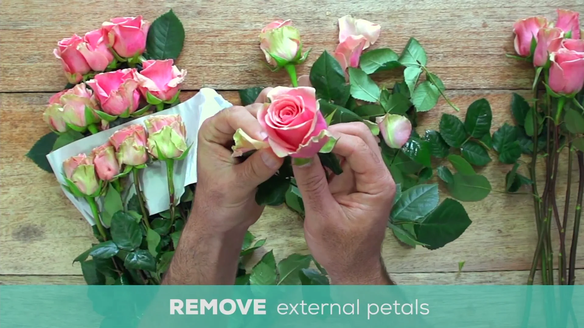 How to create Floral arrangements at home with roses. DIY Floral Design ...