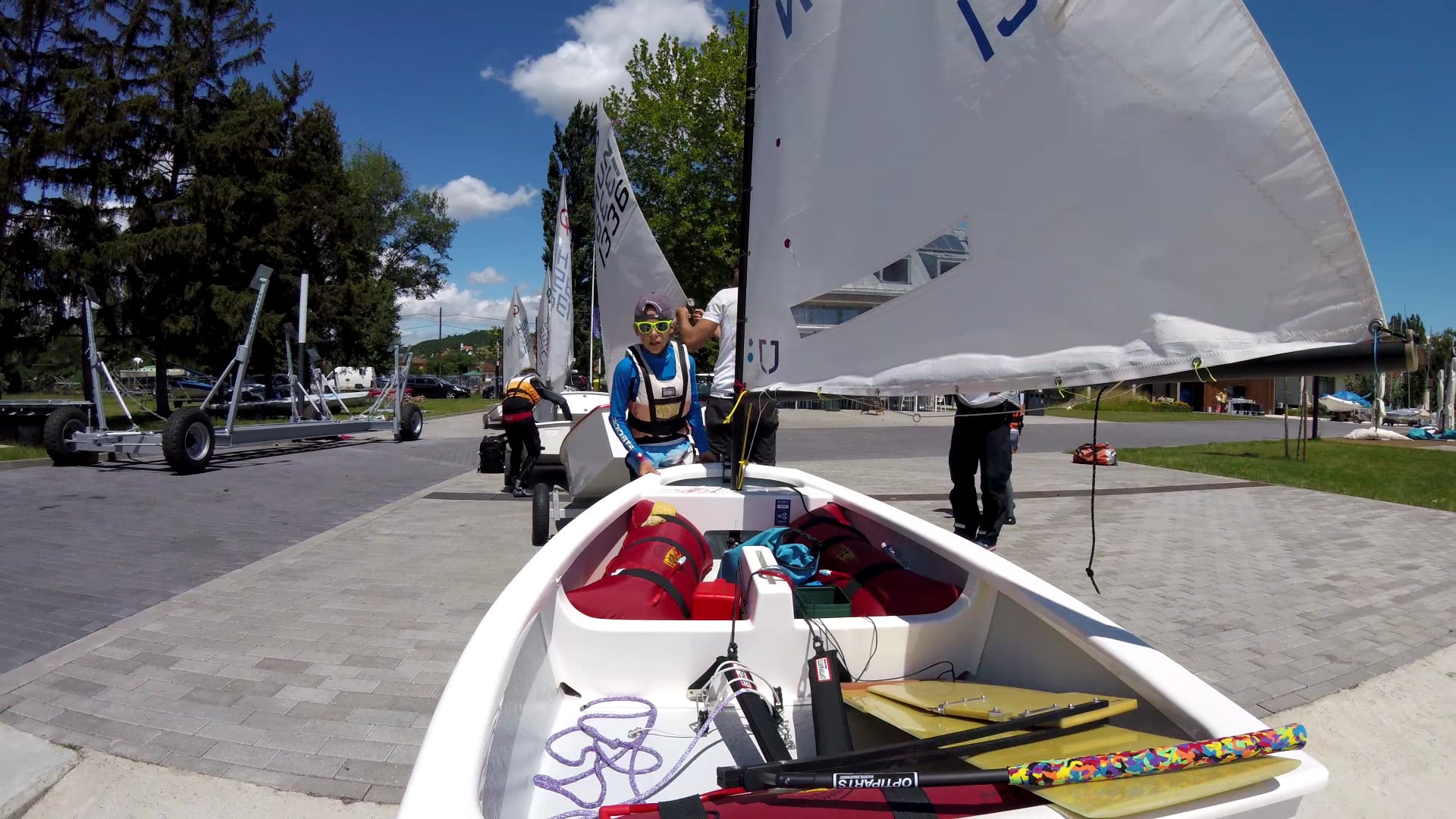 Balatoni Yacht Club optimist edzés 2017. július on Vimeo