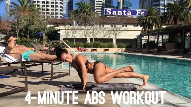 4 minute online ab workout