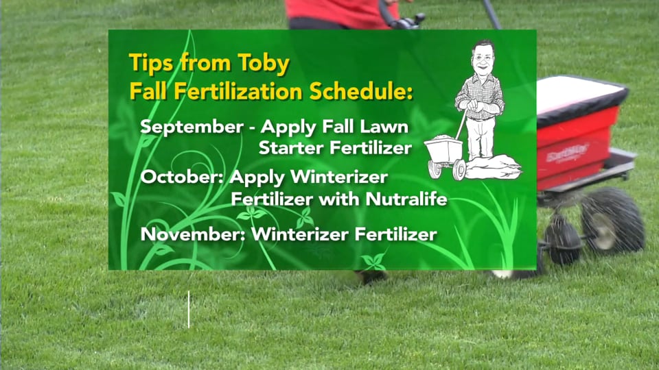 Tips from Toby Fall Fertilizer Prep Tip