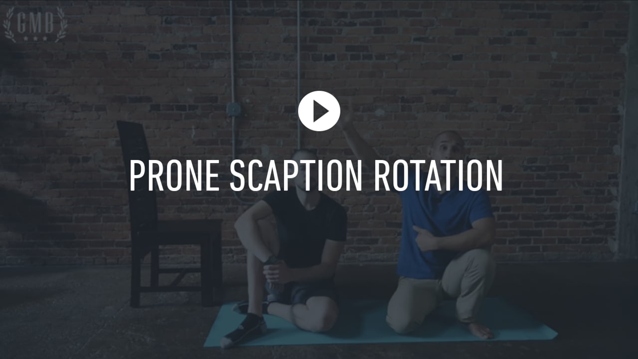 FF Prone Scaption Rotation