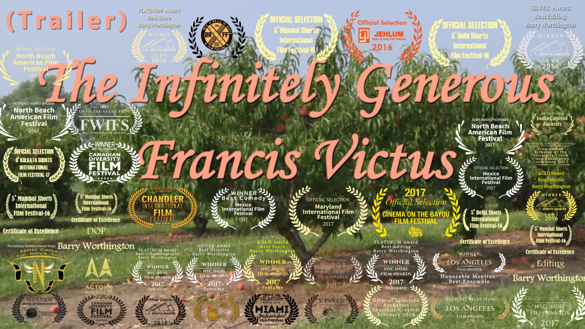 Official Trailer - The Infinitely Generous Francis Victus
