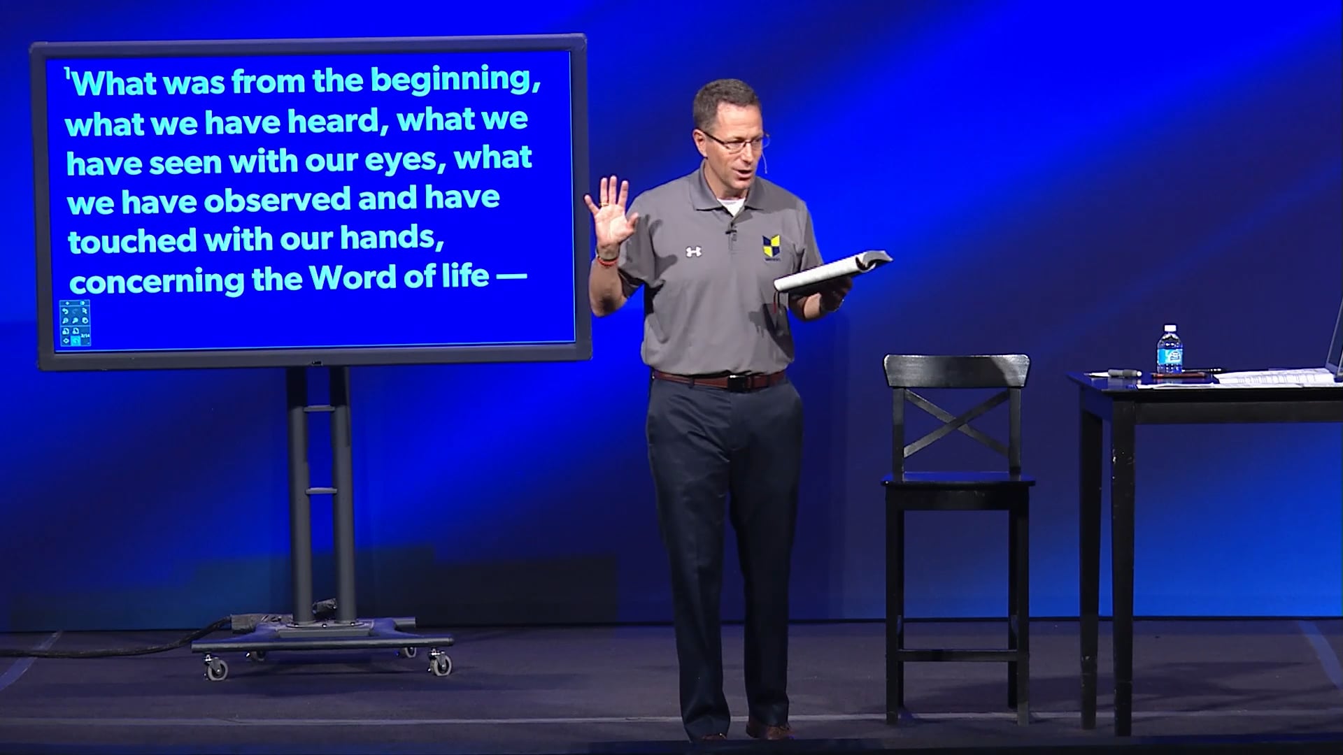 HFBC Message: Real Life and Real Love (1 John 1:1-4)