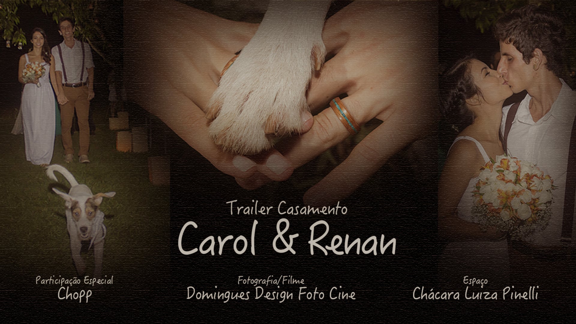 Trailer Casamento Carol & Renan