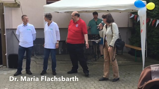 Sommerfest 2017 mit Lehrte hilft - Frau Dr. Flachsbarth