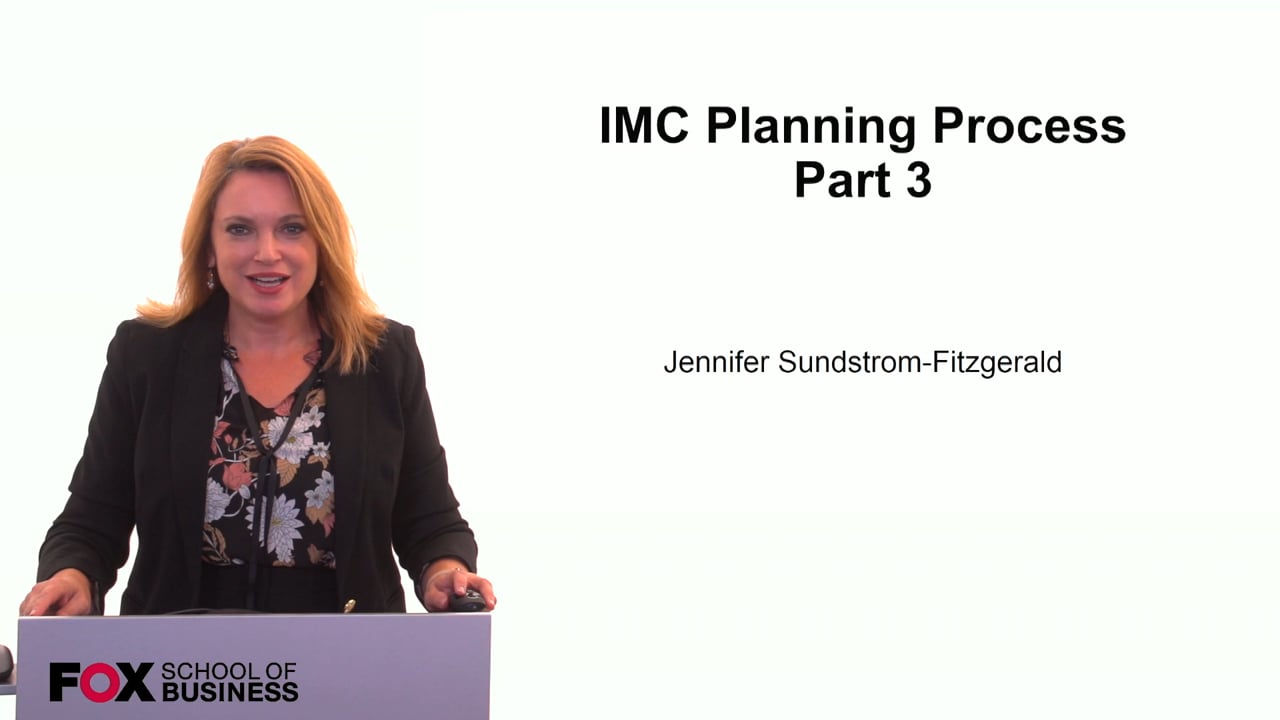Login to view IMC Planning Process Pt 3