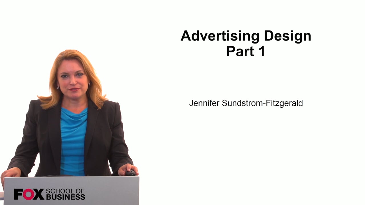 Login to view Advertising Design Part 1