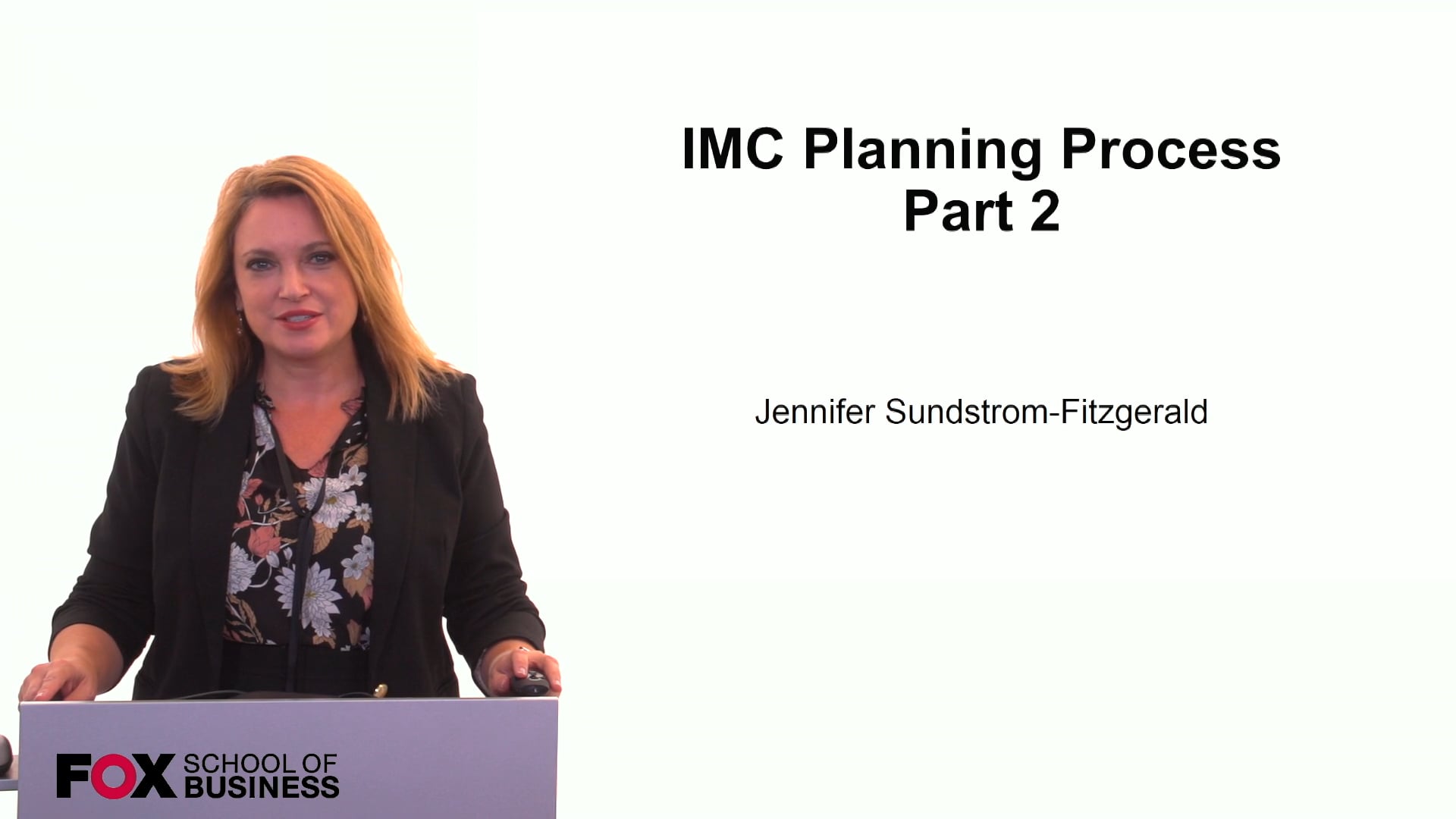 IMC Planning Process Pt 2