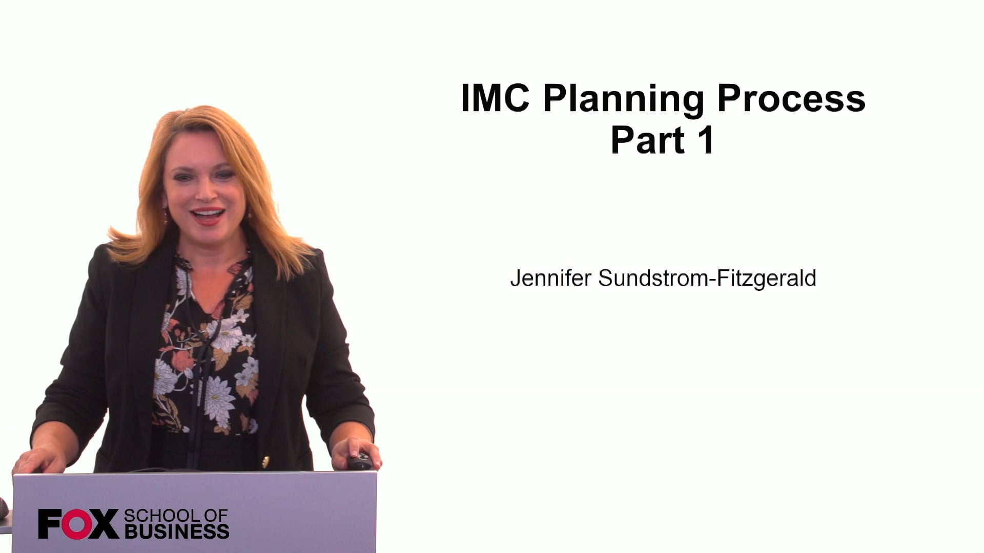 IMC Planning Process Pt 1